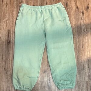 NWOT Comfrt Pastel Collection Unisex 3X Sea Foam Jogger Straight Fit Preshrunk